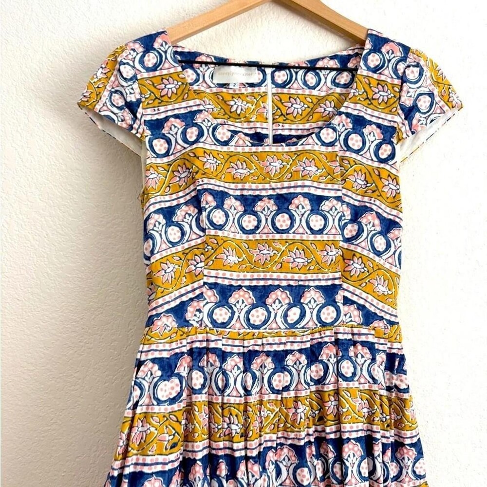 No Brand Women's Yellow and Pink Dress